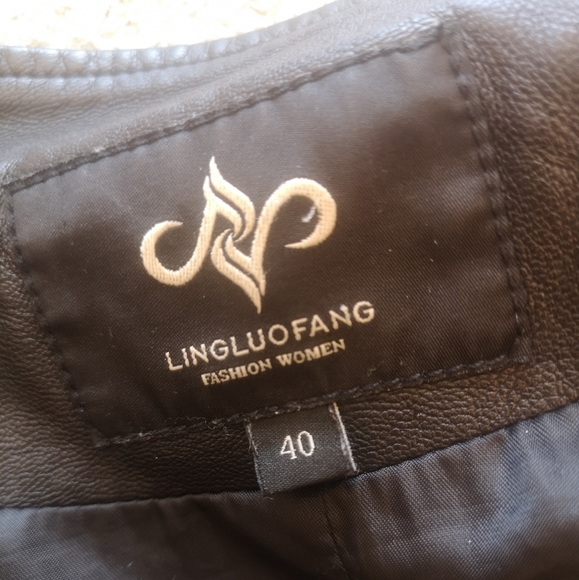 Leather motorcycle jacket - Picture 2 of 8